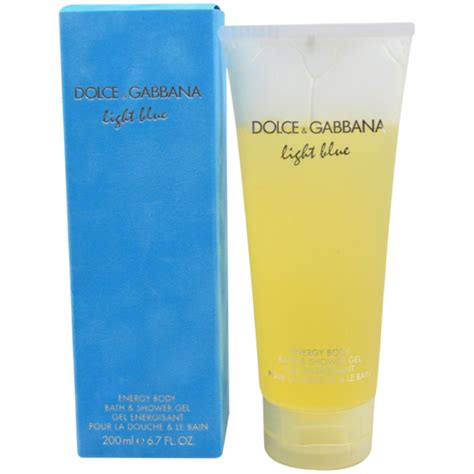 dolce and gabbana light blue body wash